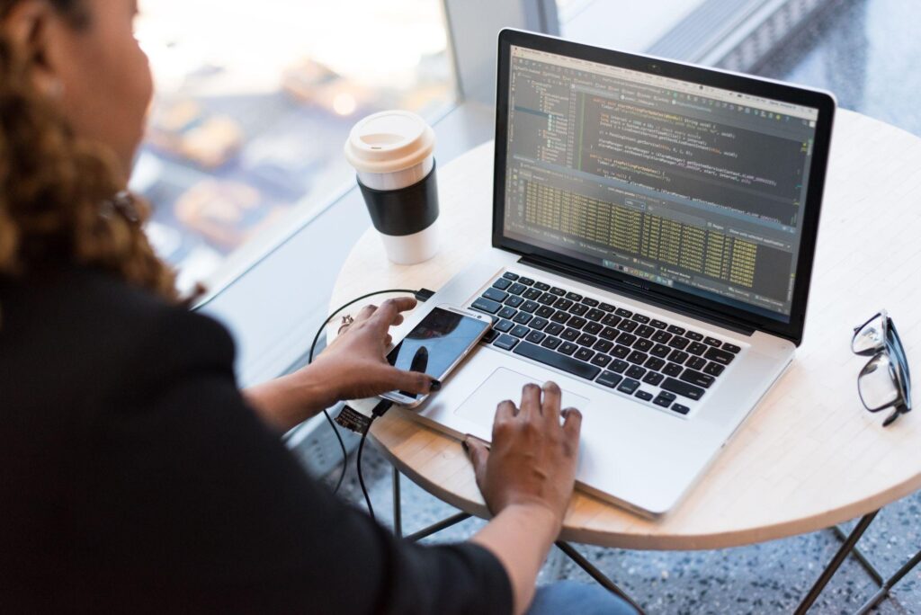 Blog 1 - In Content 2 IT technician approving a software installation remotely for an employee